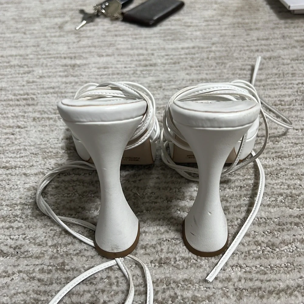 Jeffrey Campbell Primadonna Heel - White - Picture 3 of 5